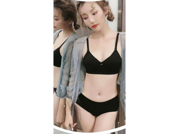 ÁO NGỰC SAKI DỆT 369 - ĐEN